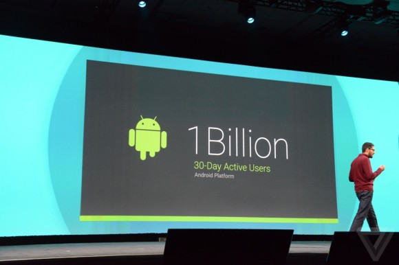 【早報】谷歌宣布Android月度活躍用戶已超10億