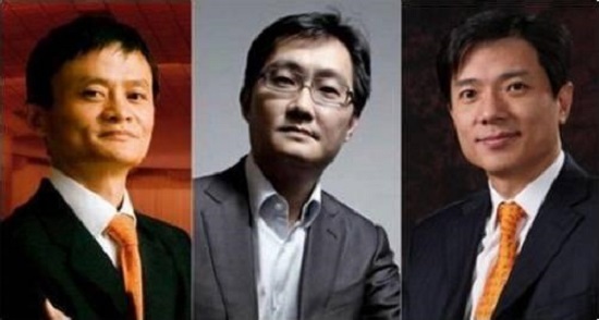 李彥宏馬化騰馬云及其“小伙伴”,迄今個人創富幾何?