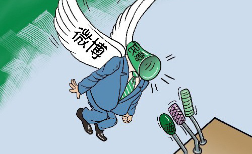 今日嗅評:微博有推動政務改革及充當民眾發聲器的風光,上市后勿曇花一現